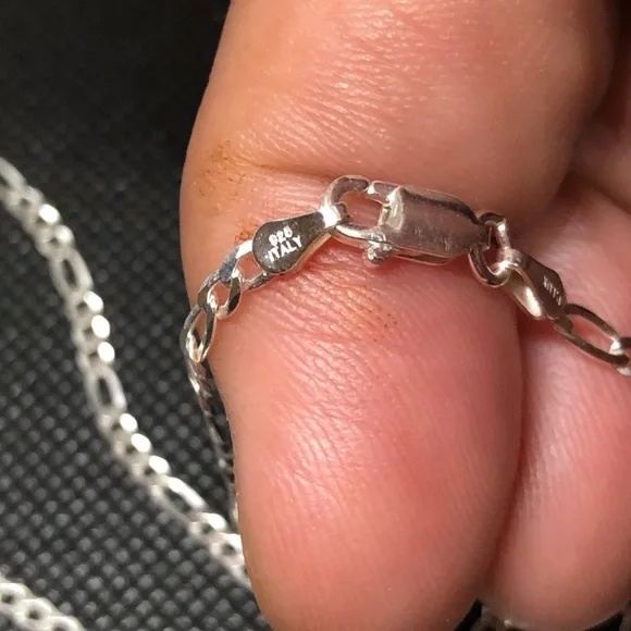 925 Elegant Silver Pendant Necklace - Picture 5 of 5